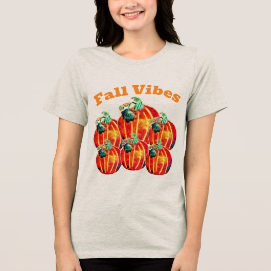Fall Vibes Tri-Blend Shirt (Vorderseite)