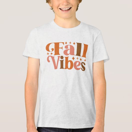 Fall Vibes Tri-Blend Shirt (Vorderseite)