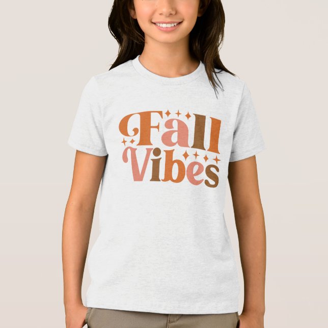 Fall Vibes Tri-Blend Shirt (Vorderseite)