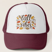 Fall Vibes Truckerkappe (Vorderseite)
