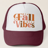 Fall Vibes Truckerkappe (Vorderseite)