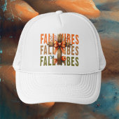 Fall Vibes und Cross Trucker Hat Truckerkappe