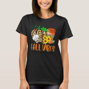 Fall Vibes und das Mittagessen Lady Life Pumpkin D T-Shirt