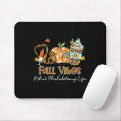 Fall Vibes und das Phlebotomy Life Syringe Pumpki Mousepad (Mit Mouse)
