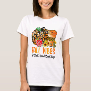 Fall Vibes und dieser Headstart Life Pumpkin Fall T-Shirt