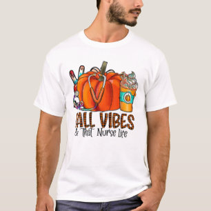 Fall Vibes und dieser Krankenkürbis fallen Thankf T-Shirt