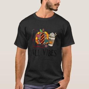Fall Vibes und dieses EMT Krankenpflege Leopard Pu T-Shirt