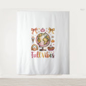 Fall Vibes Wandteppich (Vorderseite)