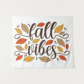 Fall Vibes Wandteppich (Vorderseite (Horizontal))