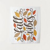 Fall Vibes Wandteppich (Vorderseite)