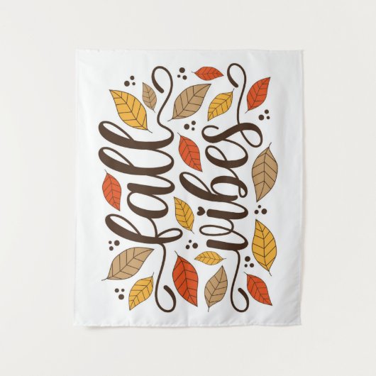 Fall Vibes Wandteppich (Vorderseite)