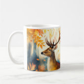 Fall Vibes Wasserfarbirsch - Kaffeetasse (Links)