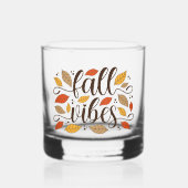 Fall Vibes Whiskyglas (Vorderseite)