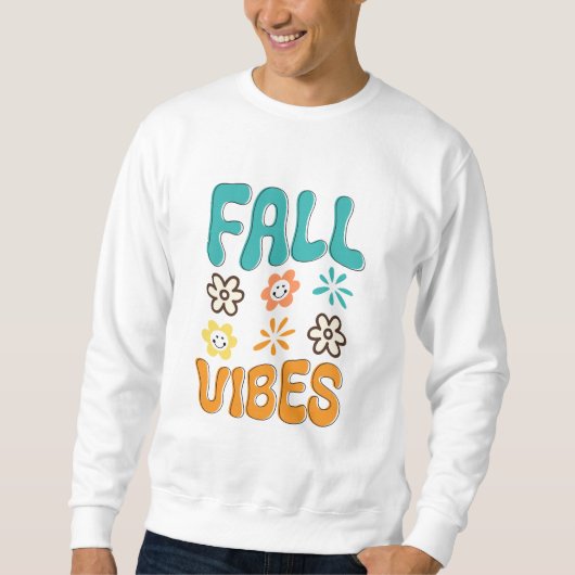 Fall Vibes Womens Sweatshirt (Vorderseite)