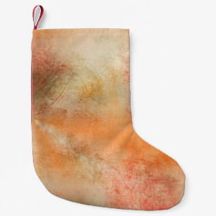 Fall vibrant background paper kleiner weihnachtsstrumpf