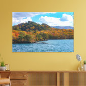 Fall View Avenue Lake Towada Japan Leinwanddruck (Insitu (Wohnzimmer))