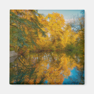 Fall View Over Azay le Rideau Loire Valle Frankrei Magnet