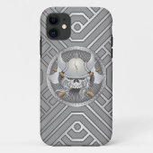 Fall Viking Warrior Skull Case-Mate iPod Touch iPhone Hülle (Rückseite)
