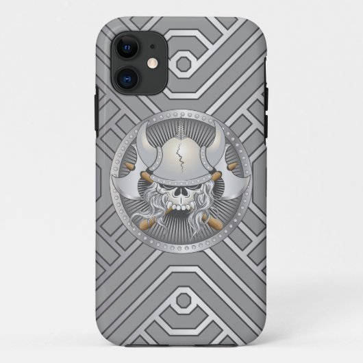 Fall Viking Warrior Skull Case-Mate iPod Touch iPhone Hülle (Rückseite)