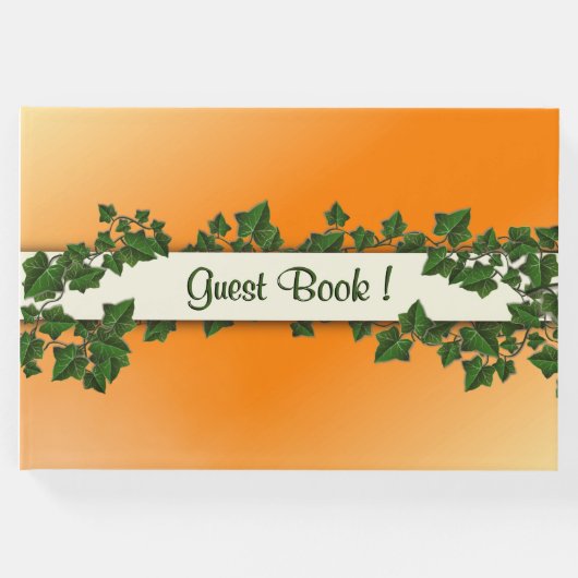 Fall Vines Gästebuch (Vorderseite)