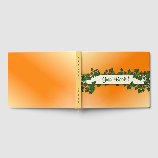 Fall Vines Gästebuch (Voll)