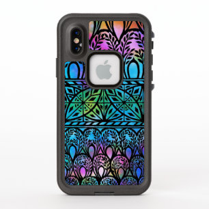 Fall "Vintag Boho Blues Stached Glass"