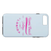 Fall Vintag Miami Beach Florida Cool iPhone 7 Case-Mate iPhone Hülle (Rückseite (Horizontal))