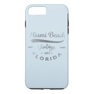 Fall Vintag Miami Beach Florida Cool iPhone 7 Case-Mate iPhone Hülle