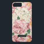 Fall Vintag Peonies und Hydrangeas iPhone 7 Plus iPhone 8 Plus/7 Plus Hülle<br><div class="desc">Elegantes iPhone Gehäuse mit rosa Rosen und Peonies mit Hydrangeas aus Elfenbein. Dieses Design ist in verschiedenen Produkten erhältlich. Klicken Sie unten für weitere Designs.</div>