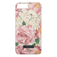 Fall Vintag Peonies und Hydrangeas iPhone 7 Plus