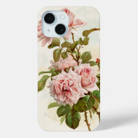 Fall "Vintag Pink Roses Case-Mate iPhone"