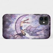 Fall Violet Fairyand Moon iPhone 5 Case-Mate iPhone Hülle (Rückseite (Horizontal))