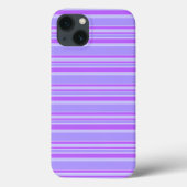 Fall Violet Streifen Case-Mate iPhone Case-Mate iPhone Hülle (Rückseite)