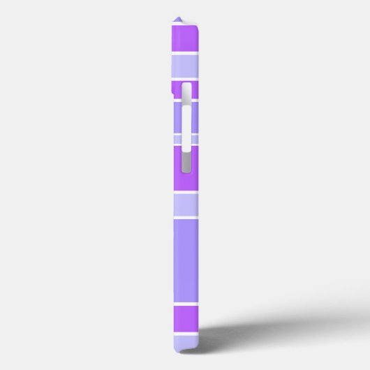 Fall Violet Streifen Case-Mate iPhone Case-Mate iPhone Hülle (Rückseite / Links)