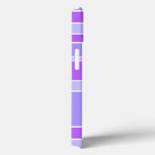 Fall Violet Streifen Case-Mate iPhone Case-Mate iPhone Hülle (Rückseite / Rechts)