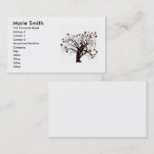 Fall-Visitenkarte Visitenkarte (Vorne/Hinten)