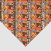 Fall vom mürrischen MädchenBucheinband Seidenpapier (Ausschnitt)