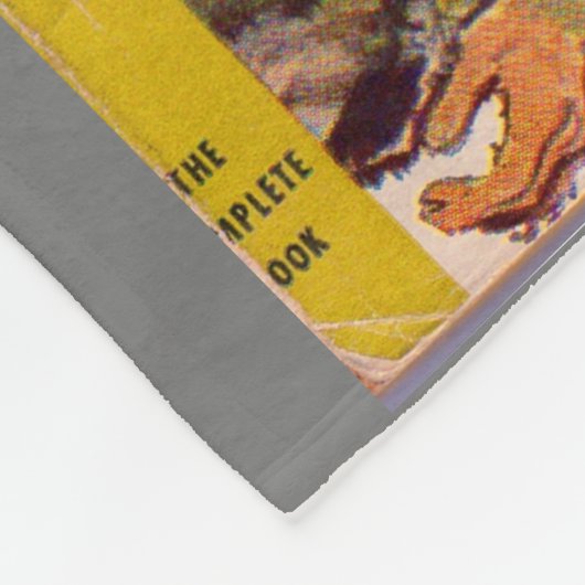 Fall vom unvorsichtigen KätzchenBucheinband Fleecedecke (Ecke)