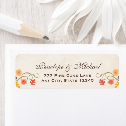 Fall von Floral Acorn (Insitu)