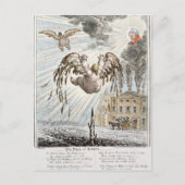 Fall von Icarus, 1807 Postkarte (Vorderseite)