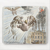 Fall von Ikarus, 1807 Mousepad (Vorne)