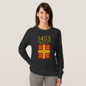 Fall von Konstantinopel 29. Mai 1453 Worst Year of T-Shirt (Vorne ganz)
