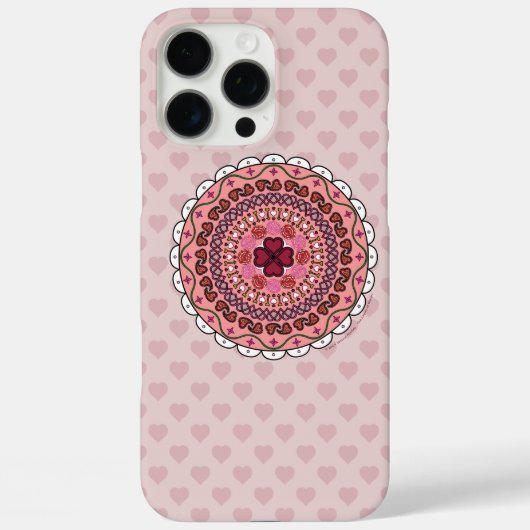 Fall von Lacy Valentine's Day Case-Mate iPhone Hülle (Rückseite)