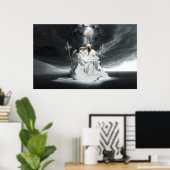 Fall von Lucifer Pieta Poster (Heimbüro)