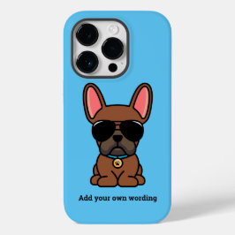 Fall von Male Red Fawn French Bulldog Case-Mate iP iPhone 14 Pro Hülle