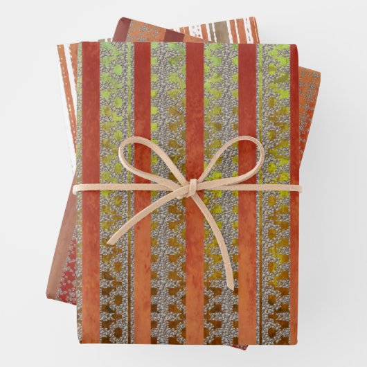 Fall von Mutation Rot und Grün Geschenkpapier Set (Beispiel)