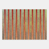 Fall von Mutation Rot und Grün Geschenkpapier Set (Vorderseite)