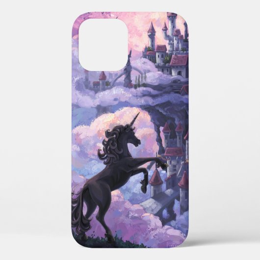 Fall von Unicorn Castle Case-Mate iPhone Hülle (Rückseite)