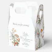 Fall Wald kleine Pilze Papier Schachtel Geschenkschachtel (Geöffnet)