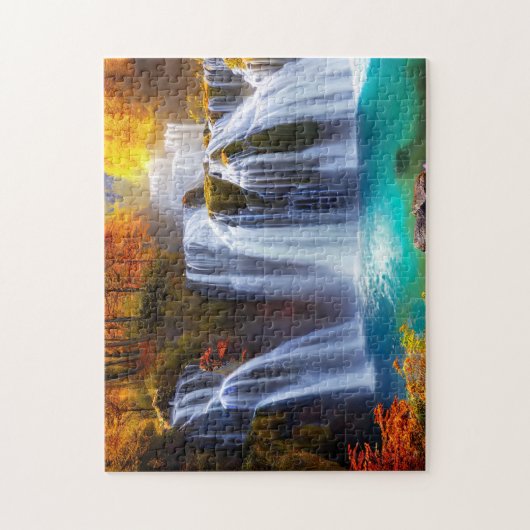 Fall Wasserfall 4 Daily Jigsaw Puzzle Jigsaw Jigsa (Vertikal)